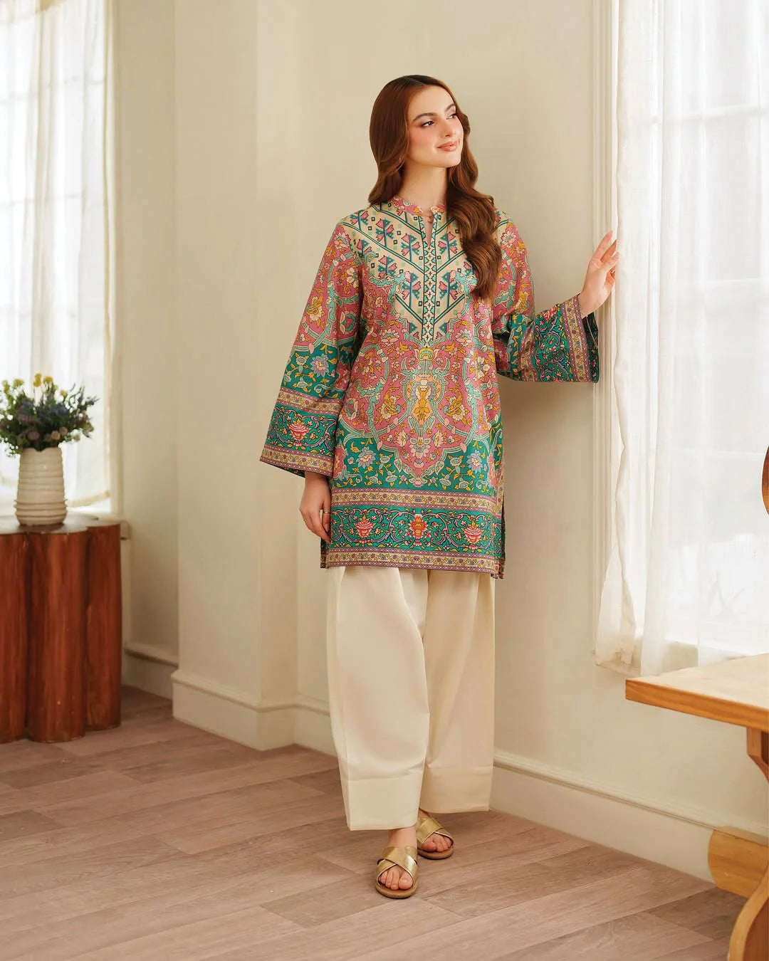 Kaira Muslin Printed Coord Set