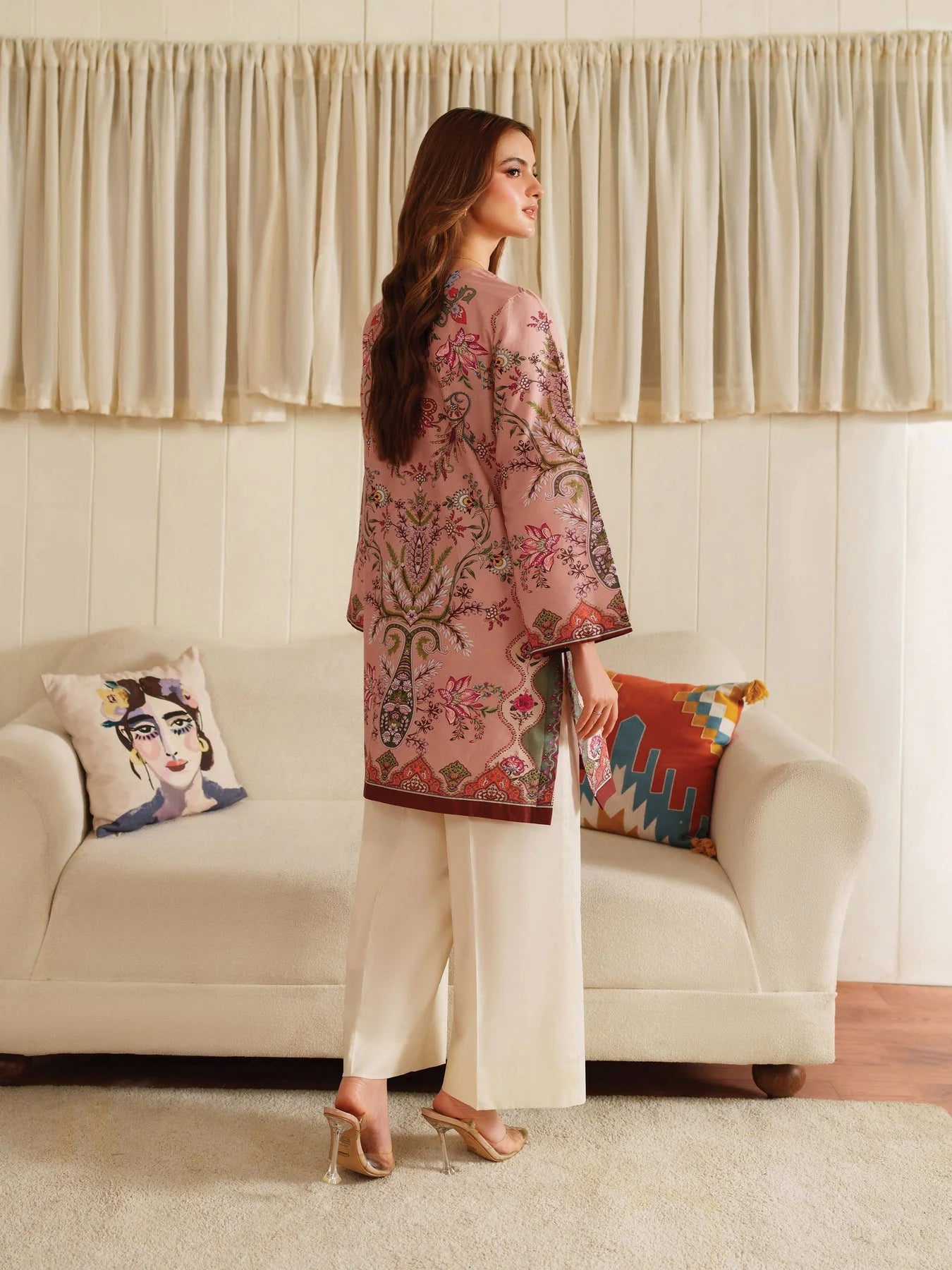 Mehhak Printed Cotton Cord-set