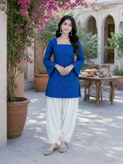 Bandhej Cotton Printed Farshi Co-ords Sets