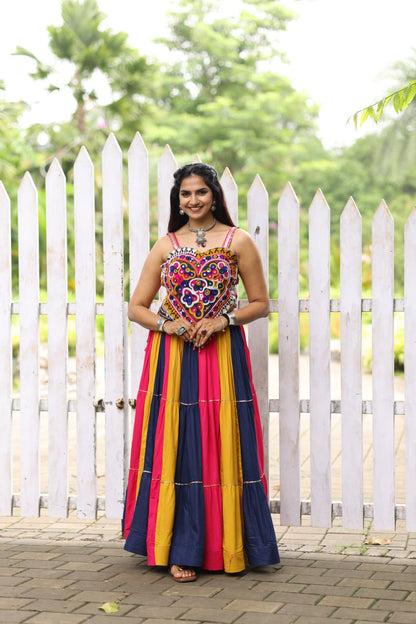 Nyari Multicolor Lehenga Choli Set