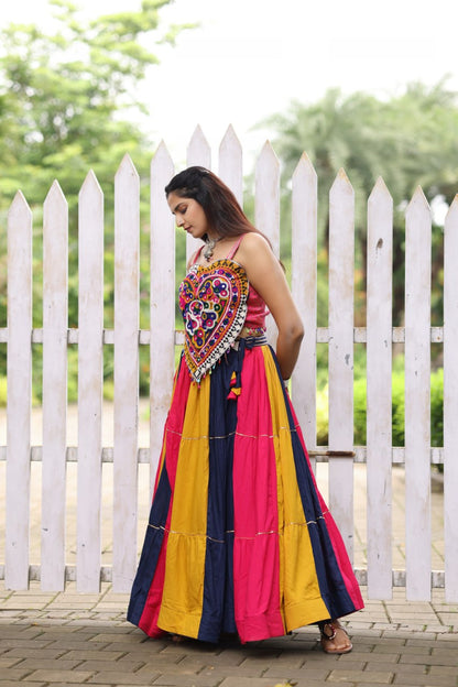 Nyari Multicolor Lehenga Choli Set