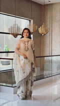 Ditya Farshi Plazo Set