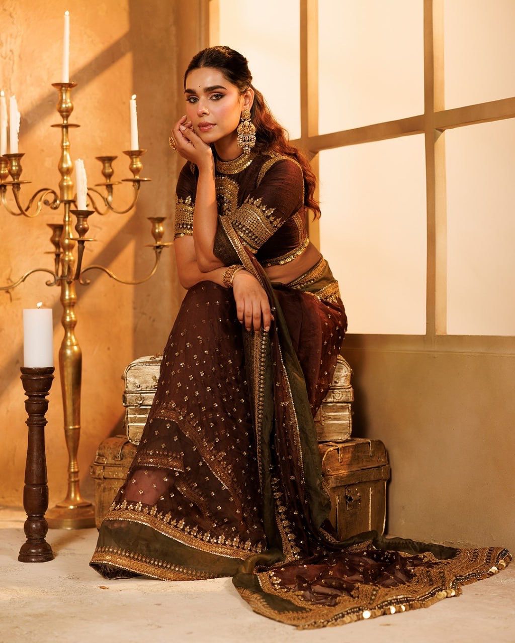 Jhanvi Tibby Silk Saree