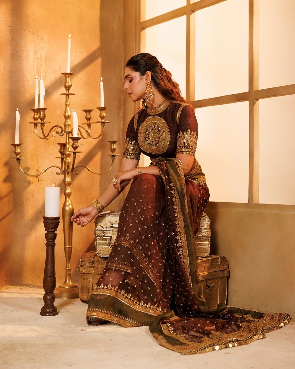 Jhanvi Tibby Silk Saree
