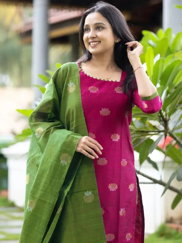 Nitya Art Silk Kurta Set