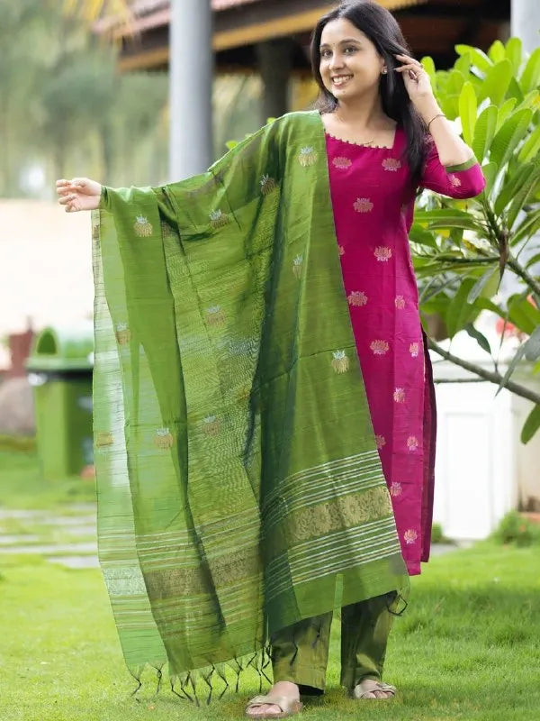 Nitya Art Silk Kurta Set