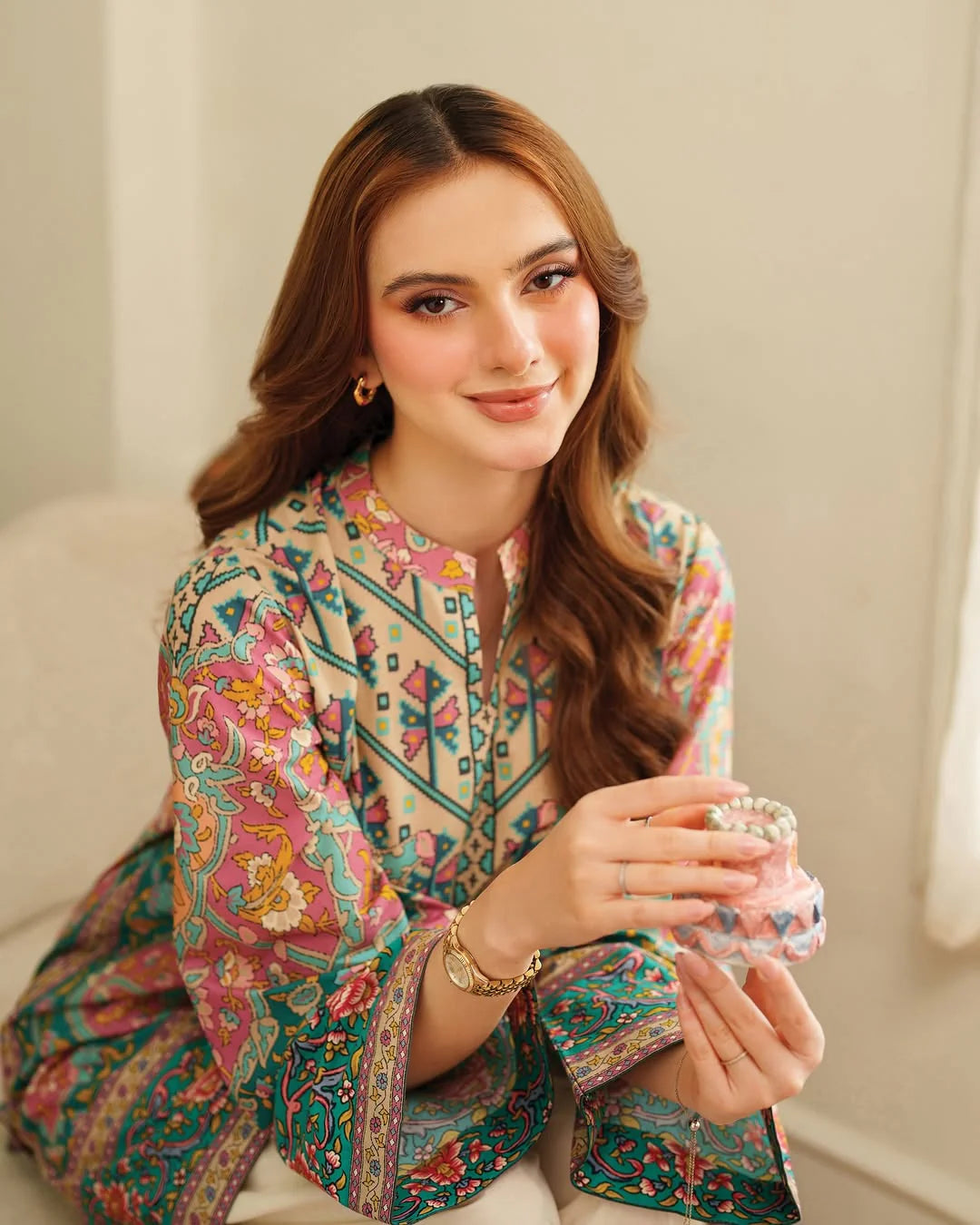 Kaira Muslin Printed Coord Set