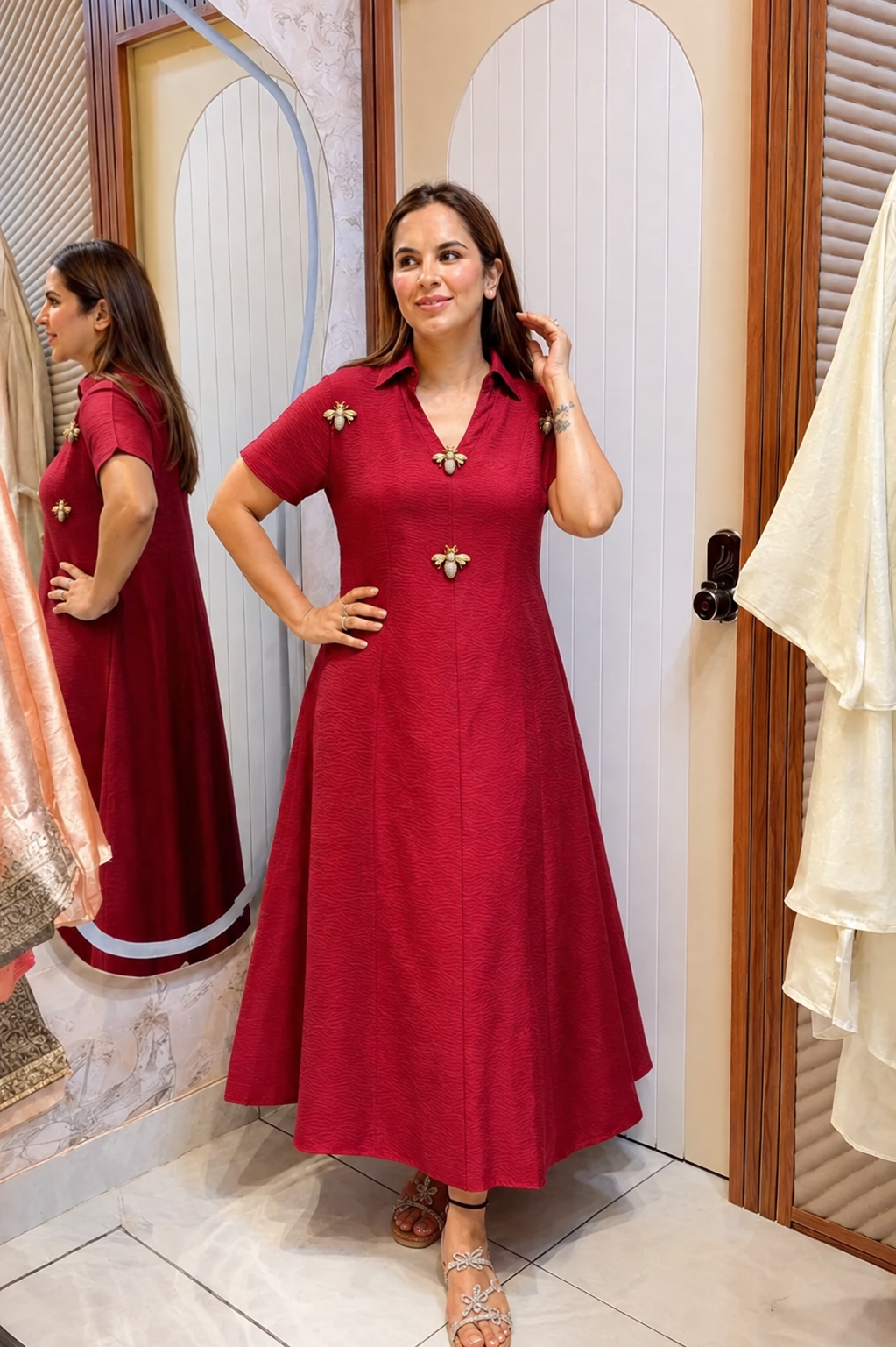 Priyanka Designer Honey Bee Dress