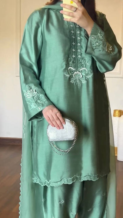 Ruhi Designer Silk Co-ord Set