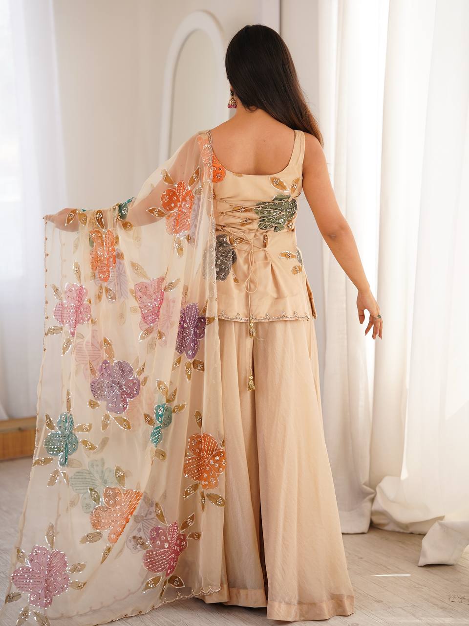 Diva Designer Tibby Silk Co-ord Set