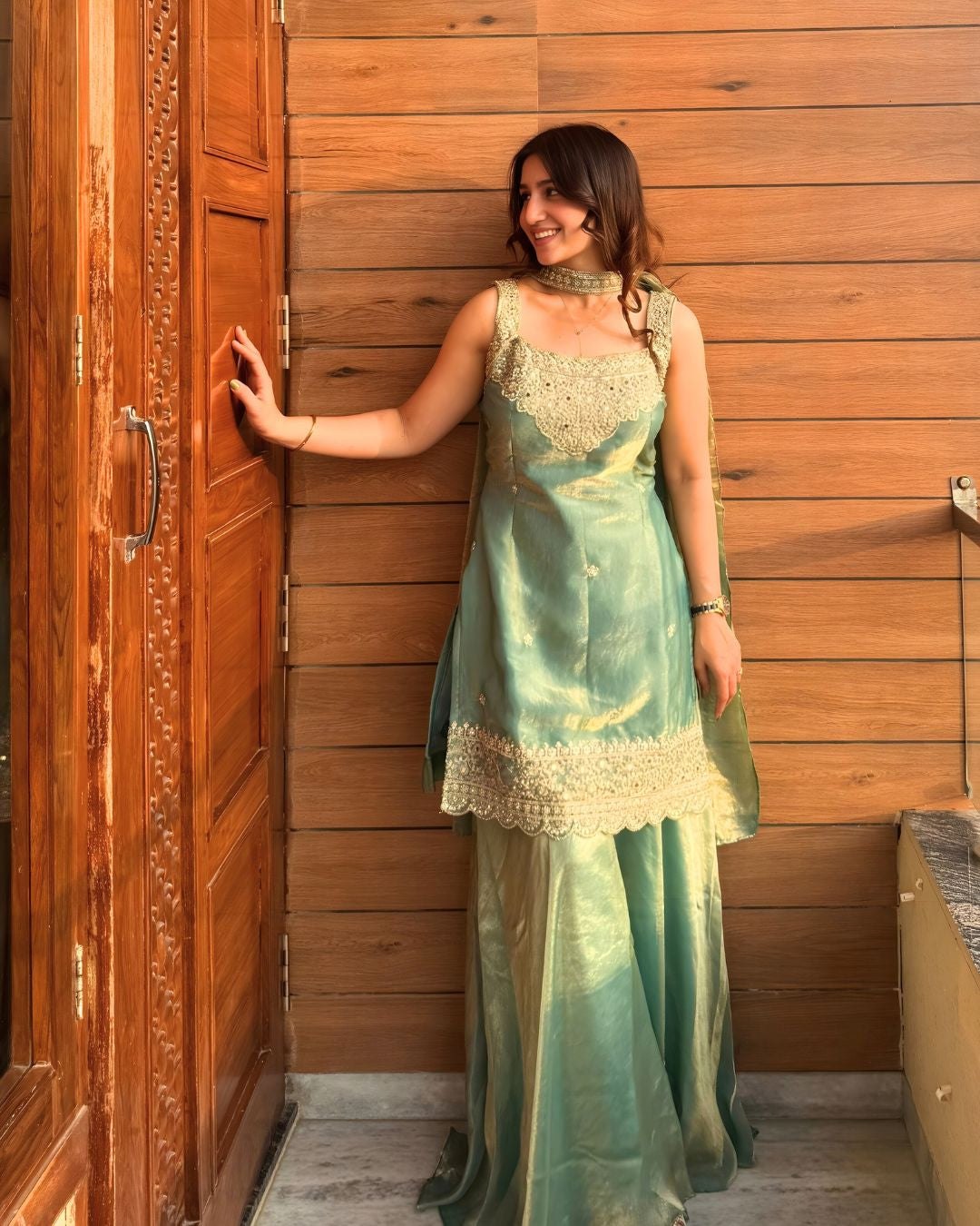 Mumtaz Designer Sharara Suit Set