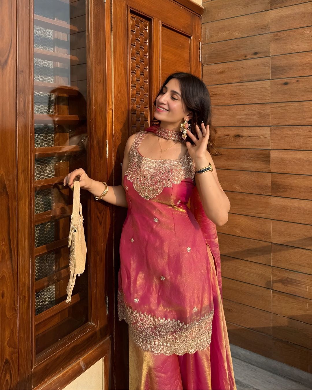 Mumtaz Designer Sharara Suit Set