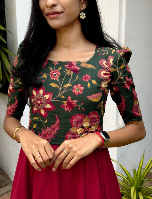 Niya Printed Jacket And Maxi Dress Set