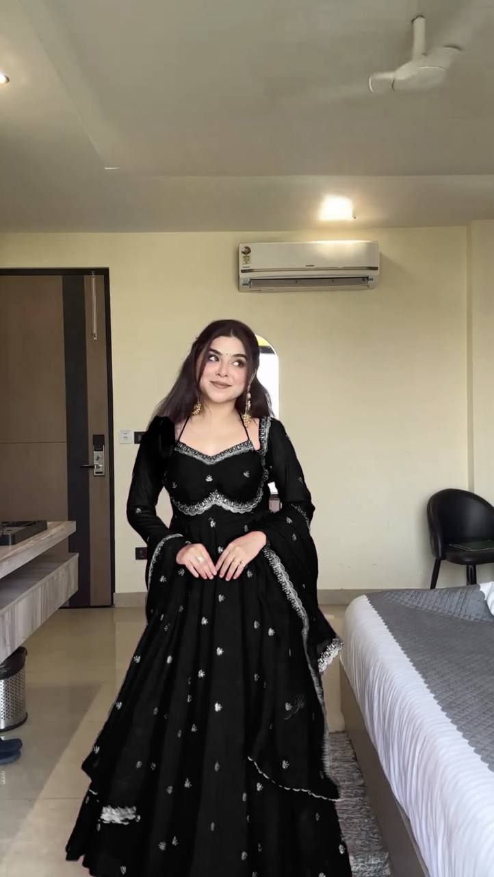 Charmi Anarkali Pant Dupatta Set