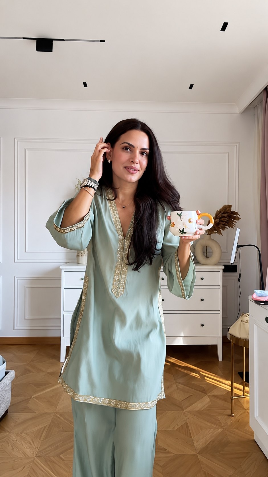 Natasa Silk Co-ords Set