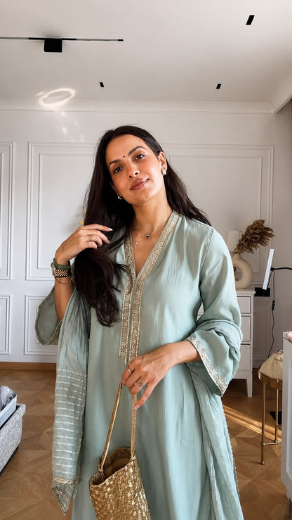 Natasa Silk Co-ords Set