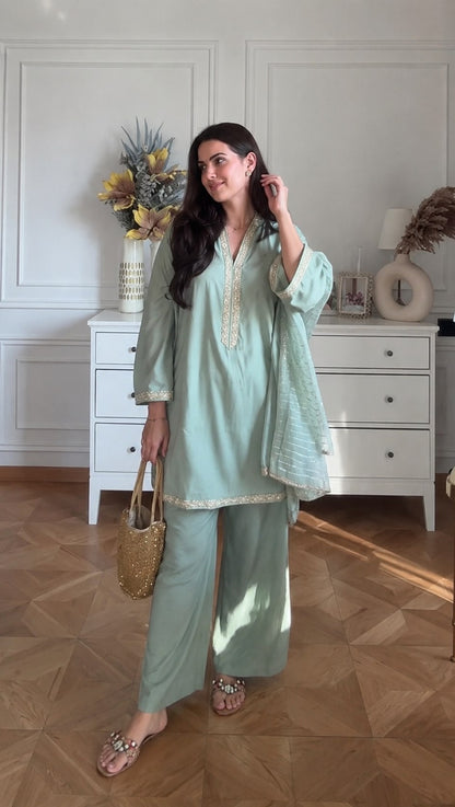 Natasa Silk Co-ords Set