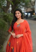 Tisha Embroidered Anarkali Dupatta Set
