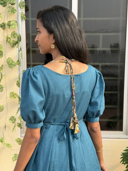 Indu Jacket Floral Printed Dress