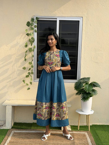 Indu Jacket Floral Printed Dress