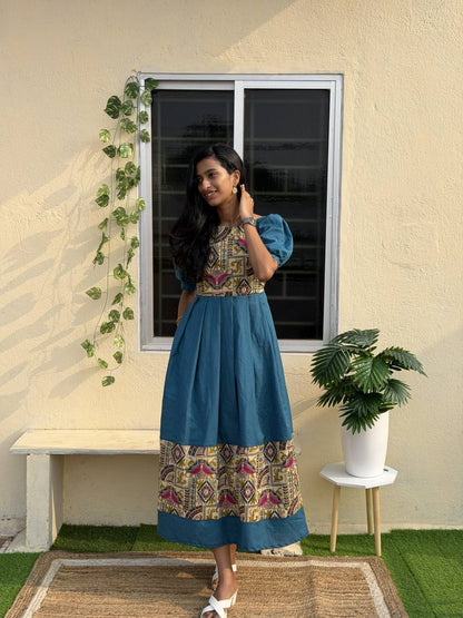 Indu Jacket Floral Printed Dress