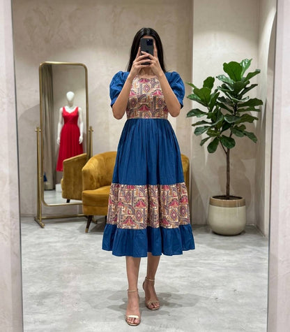 Indu Jacket Floral Printed Dress