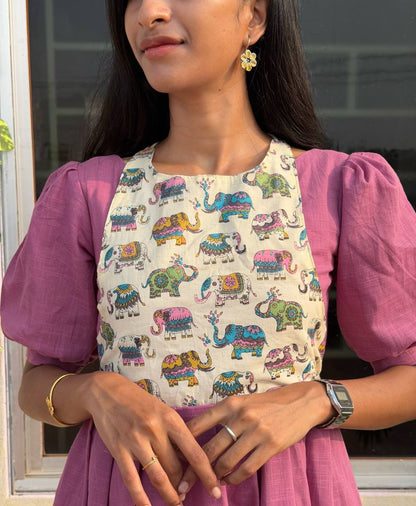 Indu Jacket Floral Printed Dress