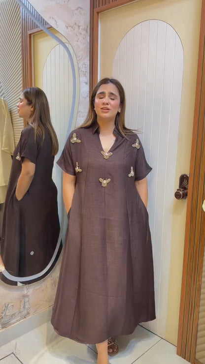 Priyanka Designer Honey Bee Dress