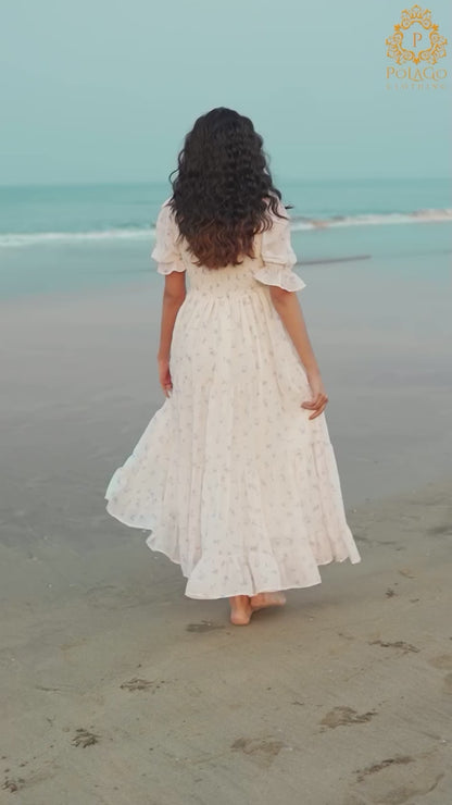 Reana Premium Minimal Maxi Dress