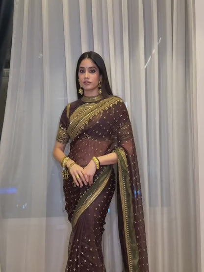 Jhanvi Tibby Silk Saree