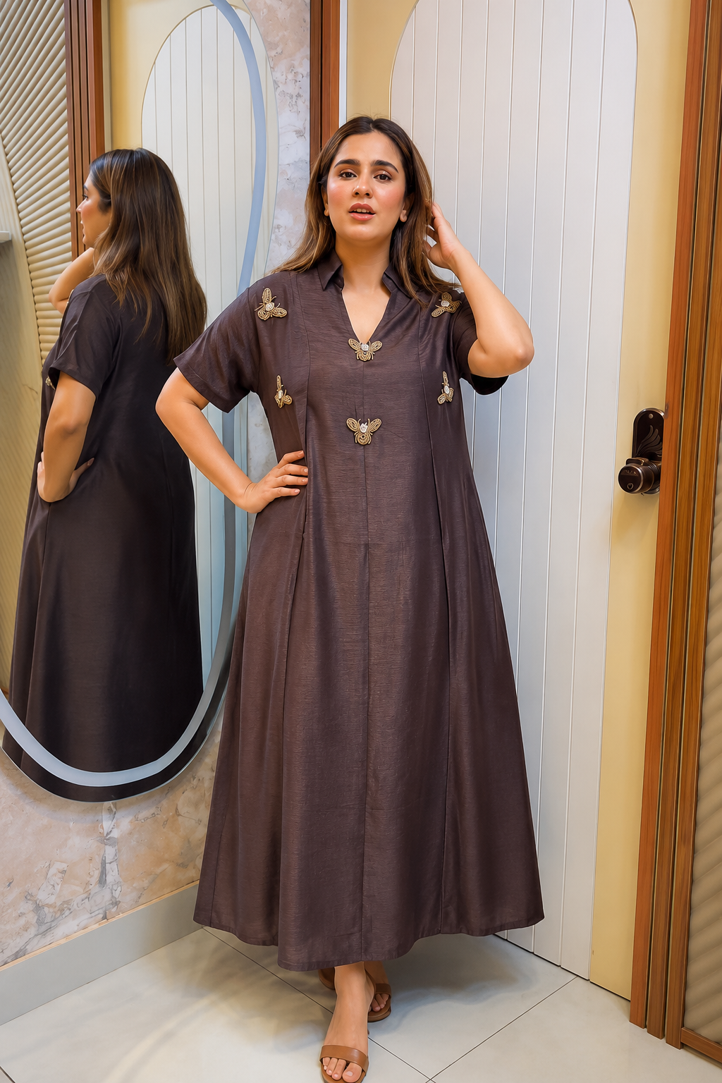 Priyanka Designer Honey Bee Dress