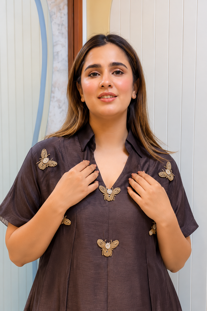 Priyanka Designer Honey Bee Dress