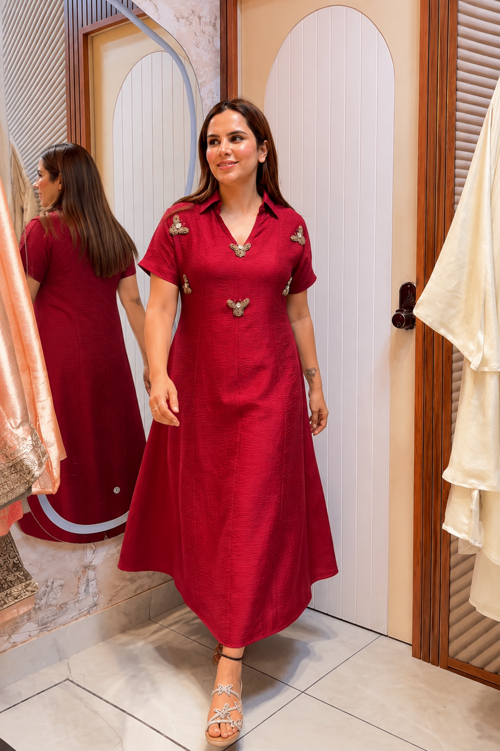 Priyanka Designer Honey Bee Dress