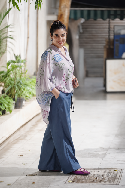 Ravina Floral Printed Kaftan Co-Ord Set