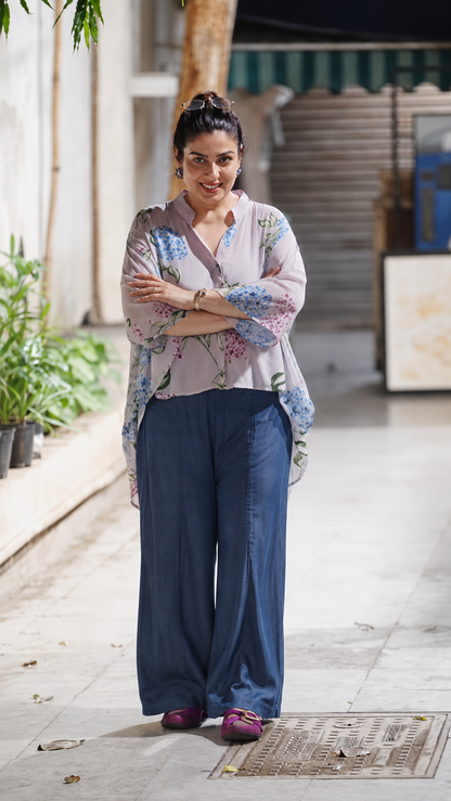 Ravina Floral Printed Kaftan Co-Ord Set